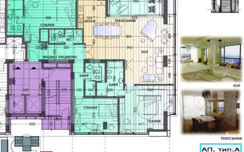 Комплекс от няколко сгради с РЗП 135000m2
