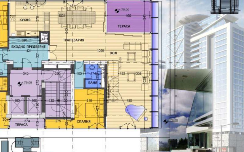 Комплекс от няколко сгради с РЗП 135000m2