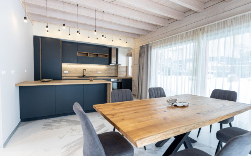 New ECOLOGICAL HOUSE furnished with new Italian furniture in Boyana