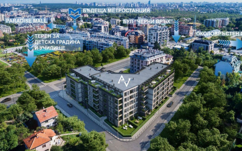 тристайни апартаменти в нова сграда Alta Vita Кръстова вада  Акт16 -5.2024